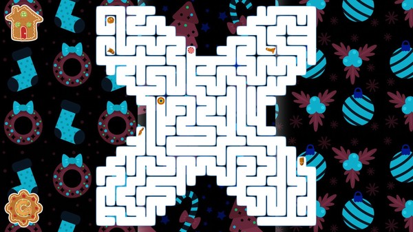 Скриншот из aMAZE Christmas