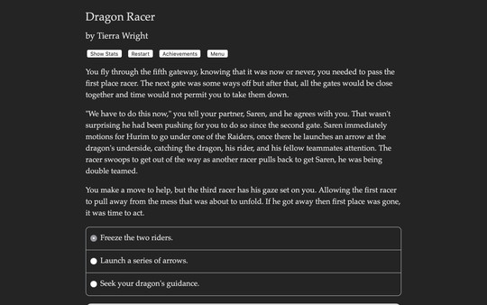 Скриншот из Dragon Racer