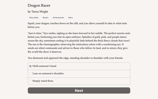 Скриншот из Dragon Racer