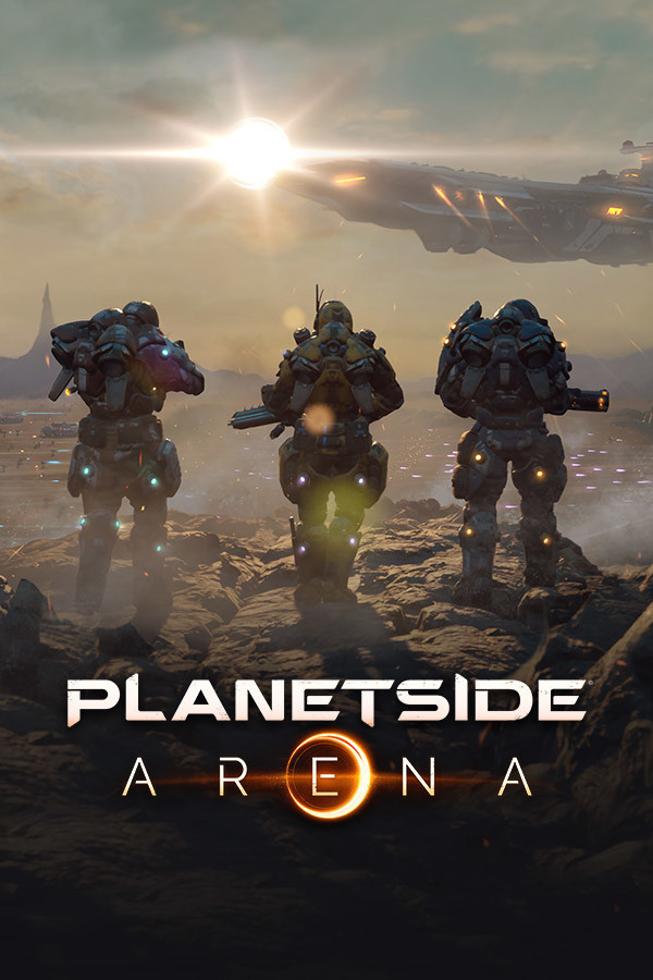 Steam portrait for PlanetSide Arena.