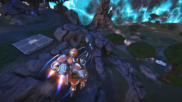 Скриншот из PlanetSide Arena