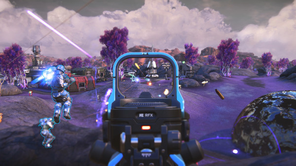 Скриншот из PlanetSide Arena
