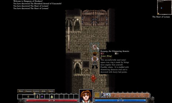 Скриншот из Dungeons of Dredmor