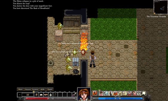Скриншот из Dungeons of Dredmor