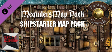 Fantasy Grounds - Meander's Map Pack: Shipstarter Ultimate Pack (Map Pack)