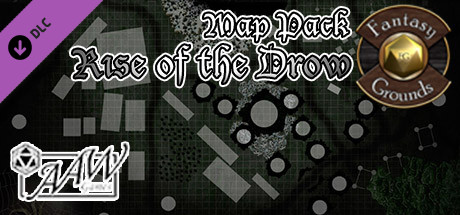 Fantasy Grounds - Rise of the Drow Map Pack (Map Pack)