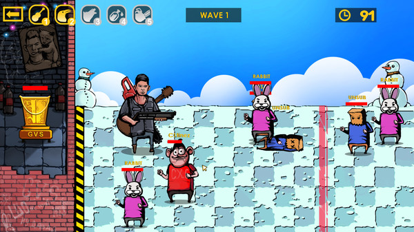 GLAD VALAKAS TOWER DEFENCE for linux