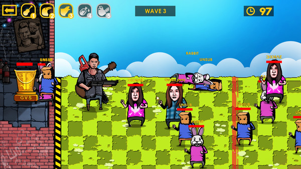 GLAD VALAKAS TOWER DEFENCE game for Linux 1