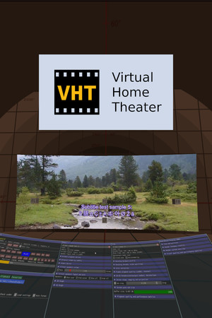 Virtual Home Theater Video Player poster image on Steam Backlog