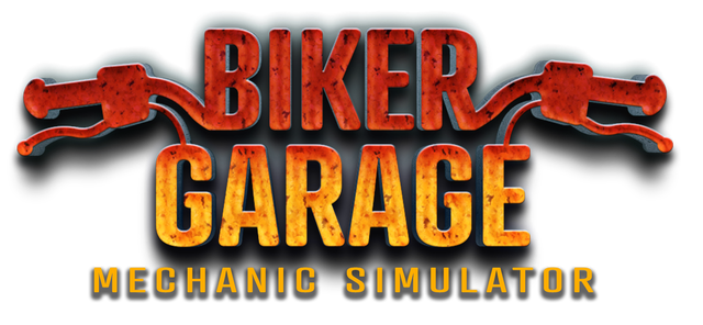 Biker Garage: Mechanic Simulator Logo