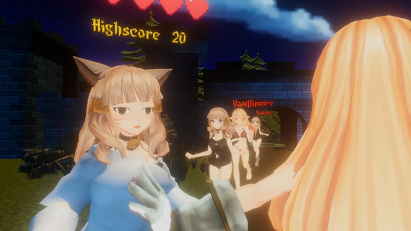 Скриншот из Anime Vampire Slayer