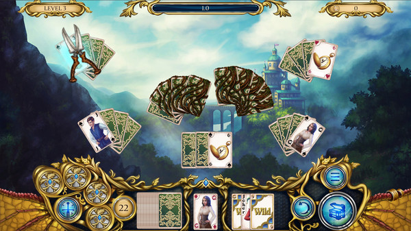 Solitaire. Dragon Light for linux