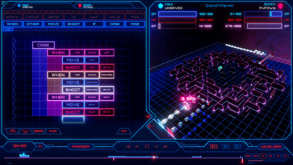 RoboSnakes: Core Wars Legacyfor windows and Linux 1