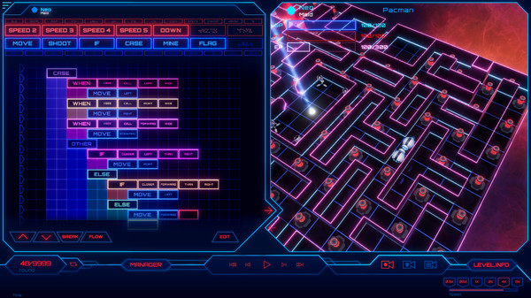 Скриншот из RoboSnakes: Core Wars Legacy