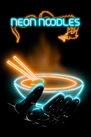 Neon Noodles - Cyberpunk Kitchen Automation poster image on Steam Backlog
