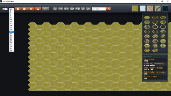HEXMAPMAKER game for Linux 1