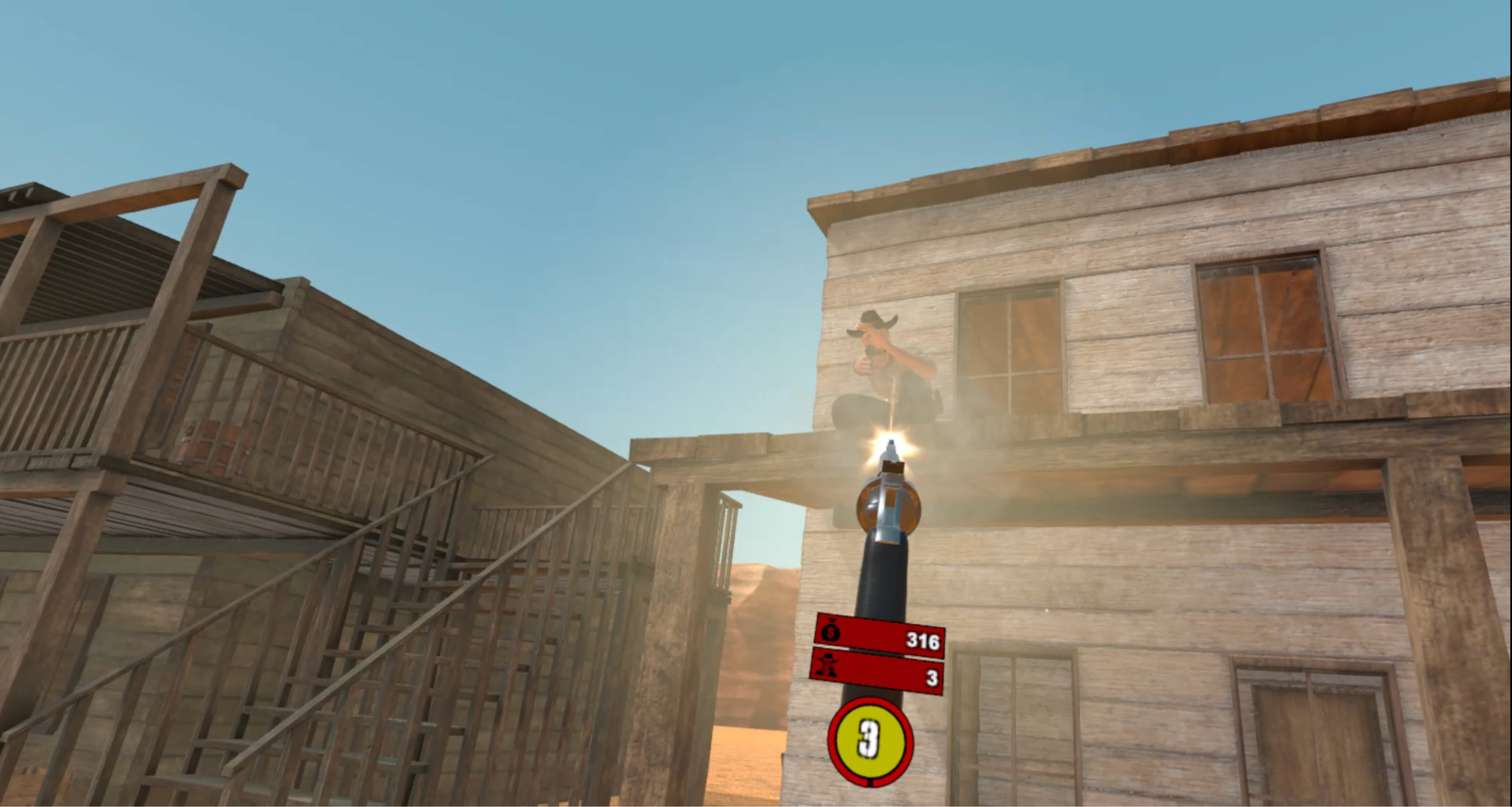Gunsmoke is an arcade style western shooter where the player has to shoot t...