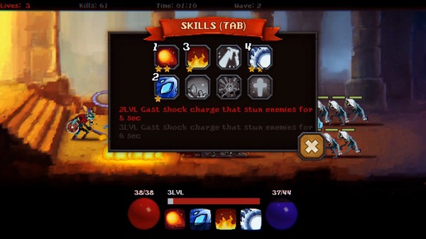 The Black Knight game for Linux 1