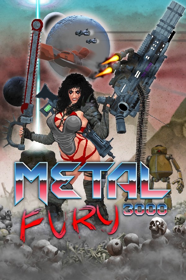 Steam portrait for Metal Fury 3000.