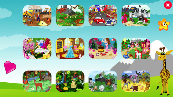 Puzzle game for kids minimum requirements