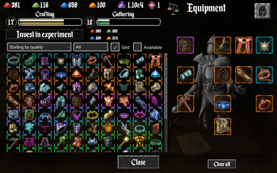 Скриншот из Idle Wizard