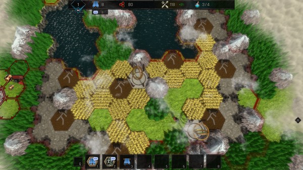 Waves of the Atlantide game for Linux 1