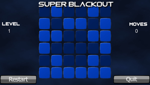 Super Blackout game for Linux 1