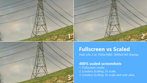 Lossless Scalingfor windows and Linux 1