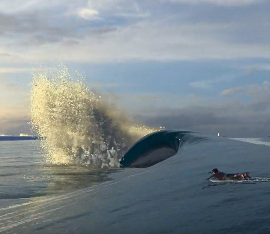 Virtual Surfing on Steam