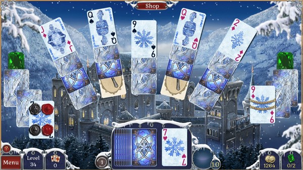 Jewel Match Solitaire Winterscapes game for windows Pc 1