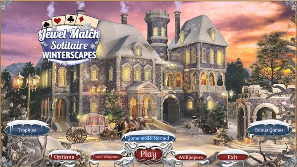 Jewel Match Solitaire Winterscapesfor windows and Linux 1