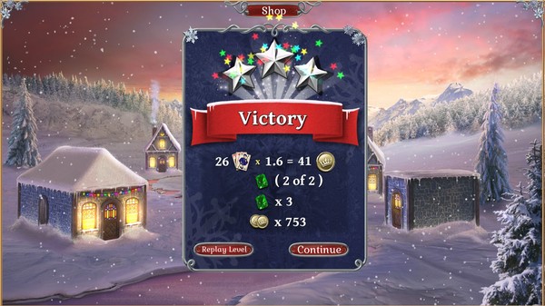 Скриншот из Jewel Match Solitaire Winterscapes