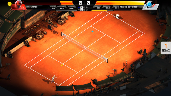 Скриншот из Tennis Fighters