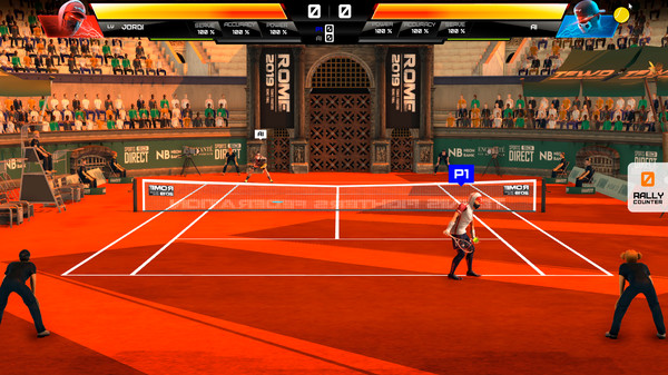 Скриншот из Tennis Fighters
