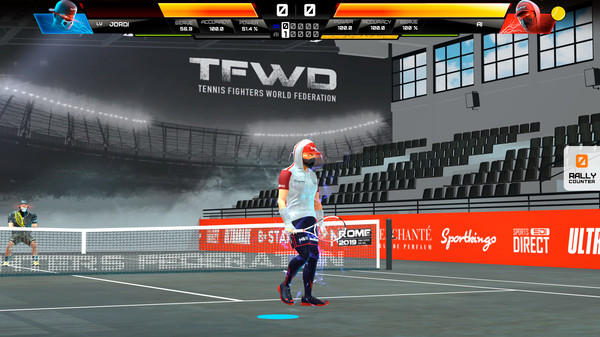 Скриншот из Tennis Fighters