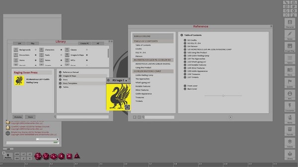 Скриншот из Fantasy Grounds - Monstrous Lair #4: Goblin Raiding Camp (Any Ruleset)