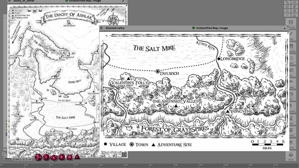 Скриншот из Fantasy Grounds - Shunned Valley of the Three Tombs (5E)