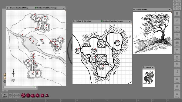 Скриншот из Fantasy Grounds - Shunned Valley of the Three Tombs (5E)
