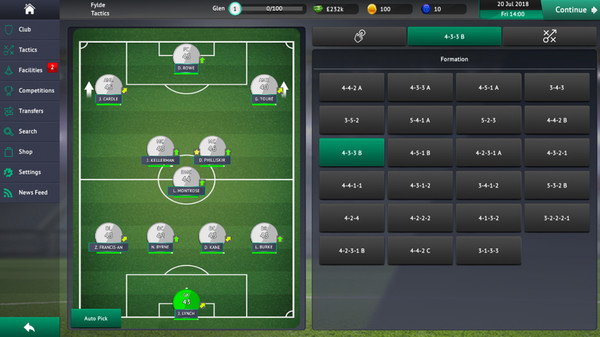 Soccer Manager 2019 game for Linux 1