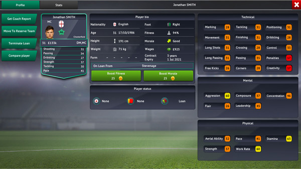 Soccer Manager 2019 minimum requirements