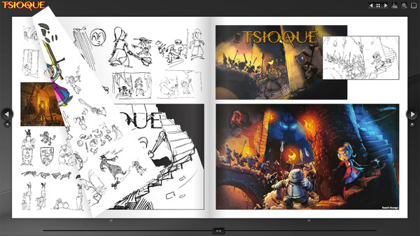 Скриншот из TSIOQUE - Digital Artbook