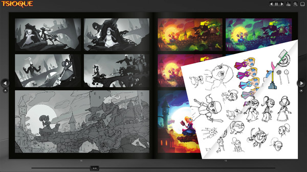Скриншот из TSIOQUE - Digital Artbook