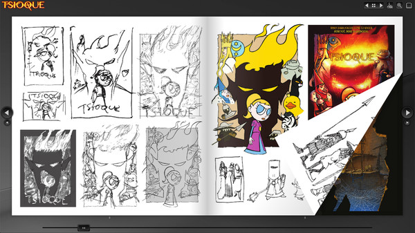 Скриншот из TSIOQUE - Digital Artbook