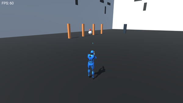 Aim Trainer 3D game for Linux 1