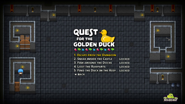 Скриншот из Quest for the Golden Duck