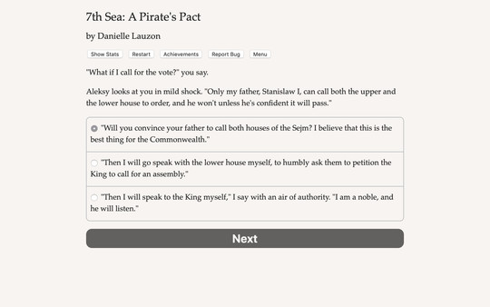 Can i run 7th Sea: A Pirate's Pact