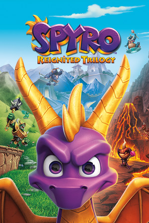 Spyro Reignited Trilogy poster image on Steam Backlog