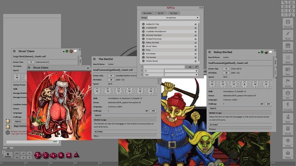Скриншот из Fantasy Grounds - How Orcus Stole Christmas (5E)