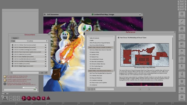 Скриншот из Fantasy Grounds - How Orcus Stole Christmas (5E)
