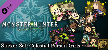Monster Hunter: World - Sticker Set: Celestial Pursuit Girls cover art